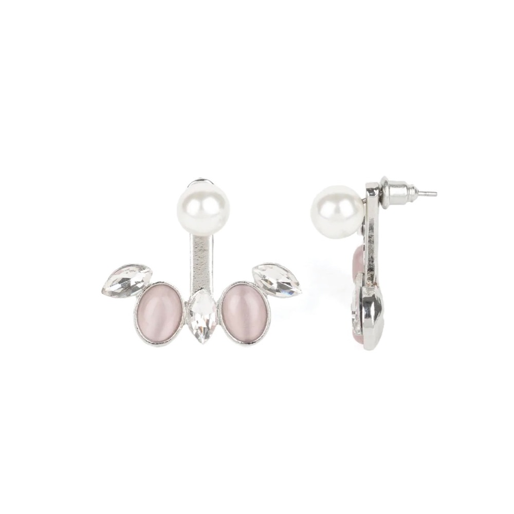 Modern Sophistication Pink Post Earring by paparazzi